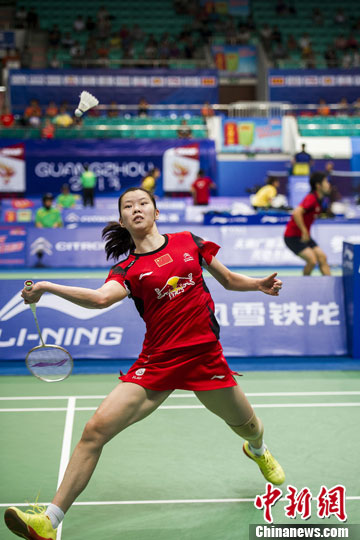 2013羽毛球世锦赛 头号种子李雪芮顺利晋级