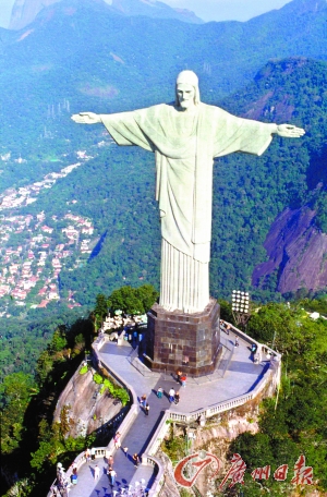 38米 巴西里约热内卢基督像