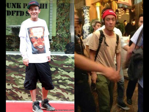 33岁陈冠希素颜模样狼狈似50岁大叔(图)