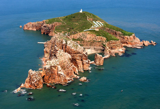 海驢島風景區海驢島風景區海驢島風景區開滿芙蓉花的海驢島海驢島風景