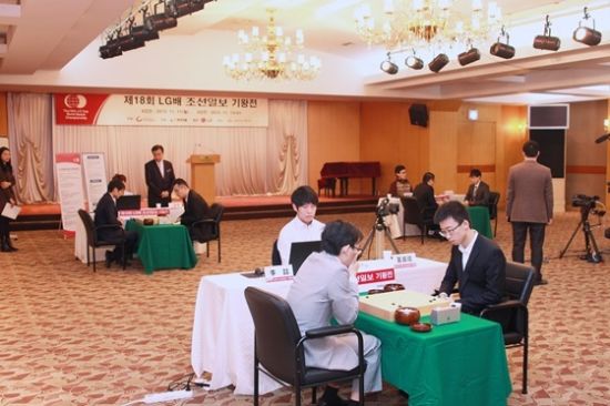 LG杯8强战中国势不可挡 LG杯8强战中国势不可挡