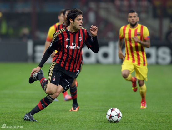 卡卡回归的首场欧冠比赛,真拼了 卡卡回归的首场欧冠比赛,真拼了