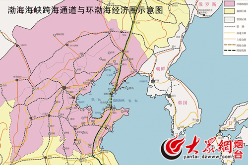 烟台经济 发布会上,渤海海峡跨海通道研究课题组核心成员,鲁东大学环